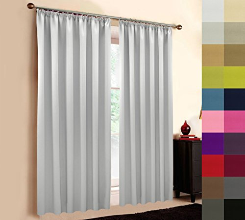 Sun World Verdunkelungsvorhang nach Maß, Gardinen nach Maß, Maßanfertigung, Vorhang nach Maß, Universalband, Faltenband, Natur (Höhe: 230cm x Breite: 145cm)