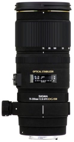 Sigma Obiettivo 70-200mm-F/2.8-AF EX DG OS HSM,Attacco NIKON