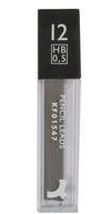 144 Leads 0.5mm HB Mechanical Pencil Leads Refill Quality Hi-Polymer Branded Leads in A Handy Dispenser 12 Packs of 12 Leads,12 in Each Tube Tube Black