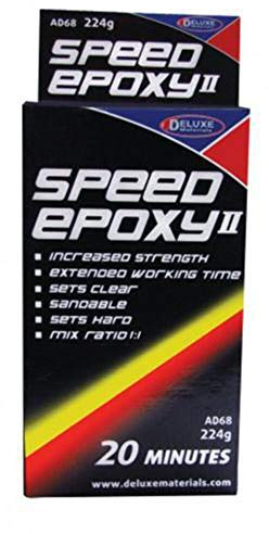 Best Price Square Deluxe Materials - Speed Epoxy II 20min 224g - DLXAD068