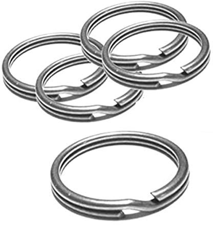 Sicherungsringe Edelstahl A2-50 Stück Ringsplint für Steckbolzen, AISI 304, Ø 1,5 mm, D 16 mm