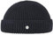 LIERYS Costa Dockermütze Herren - Wintermütze aus Schurwolle - Made in Germany - Strickmütze in One Size (53-59 cm) - Herrenmütze mit Umschlag - Dockercap Herbst/Winter blau One Size