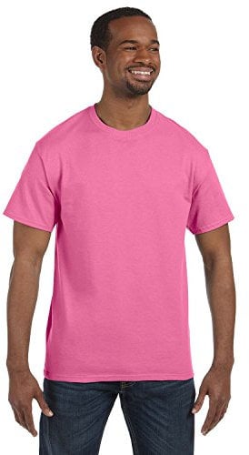 American Apparel Demi-camions sur t-shirt en jersey fin - rose - XX-Large
