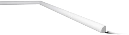 FL6 WALLSTYL Plinthe - 19 x 12 x 2000 mm - NOËL & MARQUET - une marque de NMC - Polystyrène haute densité