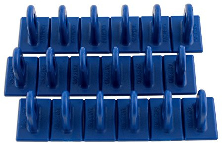 PowerTec 92347 Blue Multipads 26 x 26mm 3pc