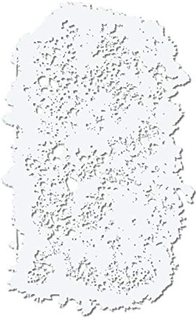 Herterich Products Airbrush Schablone | für Grunge Effekt | Tattoo und Graffiti Stencil Vorlage | Lasergeschnittene Präzision | Wiederverwendbar und Lösemittelresistent