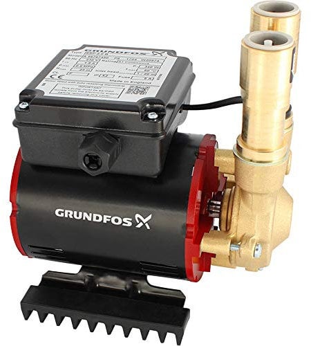 Grundfos Watermill 2.0 Bar Brass Amazon Single Impeller Shower Pump SSP-2.0 B