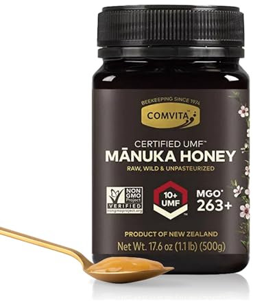 Comvita Unpasteurised Manuka Honey from New Zealand (UMF 10+, MGO 263+) - 500g