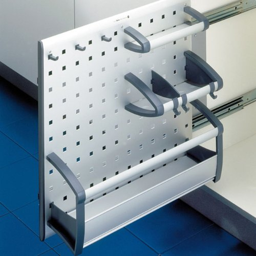 Hailo Ordnungssystem Combi Vario AluLine Auszug Schrankauszug Regalfach ab 20cm