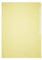 Durable Sichthülle, DIN A4 hoch, Hartfolie 150 µ, Karton à 50 Stück, gelb, 233904