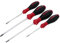 Wiha 35894 SoftFinish Cushion Grip Drivers, Square Tip, 4 Piece Set, No. 0, 1, 2 and 3