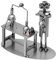 metalman24 Schraubenmännchen Chemiker Biologe Chemie - Handarbeit Geschenkidee Metallfigur Metallmännchen Stahlfigur Schraubenmännle - Deko für Büro & Zuhause