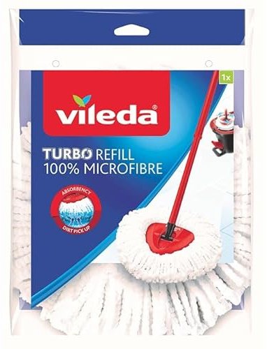 2 STÜCKE Vileda EasyWring & Clean Wischmop Ersatzbezug mit Microfaser Easy Wring