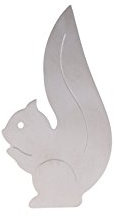 Nussknacker Eichhörnchen für Walnüsse 9 cm Edelstahl