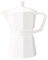 Seletti PERCOLATORE Caffe' in Porcellana Cm.15,5x10 h.17,5, Bianco, 15.5 x 10 x 17.5 cm