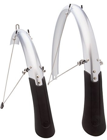 Planet Bike Cascadia Schutzblech, 700 x 45 mm, 7056, Silber, up to 27 x1-1/4 or 700c x 35mm
