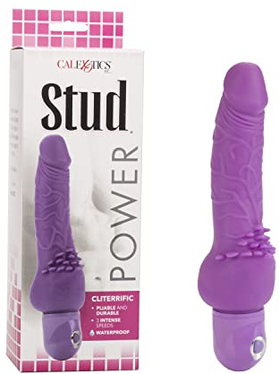 Waterproof Power Stud Cliterrific Vibrator, violett
