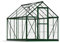 Canopia by Palram Gewächshaus klein Harmony 6x10 Treibhaus 306x185 cm Aluminium Grün Tomatenhaus Polycarbonatplatten UV-beständig
