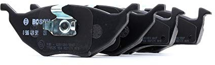 Bosch BP263 - Brake Pads Car Front Axle - 1 Set of 4 Pads | Bosch Quality - Reduced Noise and Dust - ECE-R90 Certified - Copper-Free
