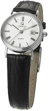 Orphelia Damen Armbanduhr Analog Quarz Leder MON-7084/1