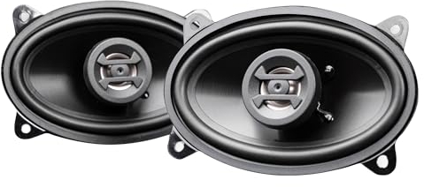 HIFONICS ZS46CX Zeus - Sistema de Altavoces coaxiales de Audio para automóvil de 4 x 6 Pulgadas (par)