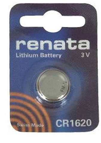 Boite 10 piles bouton CR1620 au lithium