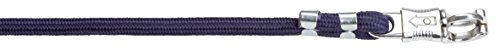 Kerbl Dexter 323575 Knitted Lead Rope with Carabiner Blue