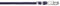 Kerbl Strick Führstrick Dexter mit Karabiner, Blau, 323575
