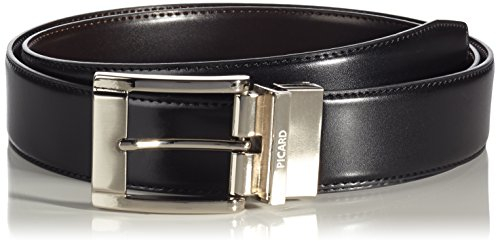 Picard Herren Belt Gürtel, Schwarz, Individuell Kürzbar EU