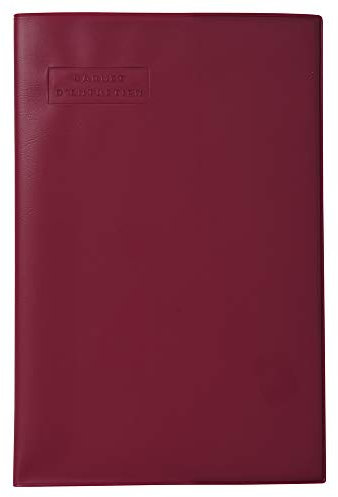 Exacompta - Réf. 5080E - 1 carnet d'entretien pour véhicules de transports de marchandises - modèle officiel - format vertical 210 x 135 mm - couleur aléatoire, bleu, bordeaux, marron, noir, vert