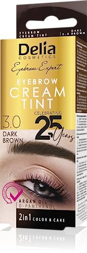 Delia Eyebrow Colour Cream Brown - 1 oZ