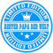 NetSpares 1 x Aufkleber Bester Papa der Welt Geschenk Sticker Autoaufkleber Shocker Tuning
