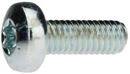 Reidl Linsenschrauben mit Torx 6 x 10 mm DIN 7985 4.8 galv. verzinkt farblos 1000 Stück