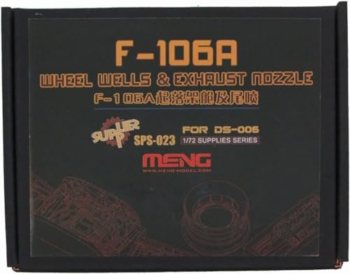 Meng 1:72 Scale Resin FScale106A Wheel Wells and Exhaust Nozzle Set