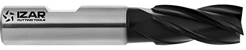 Izar 4600 - Fresa frontal cilíndrico 4600 tialn din 844n diámetro 12