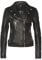 Gipsy Damen Lederjacke PGG W14 LEGV Nieten (S, Schwarz)