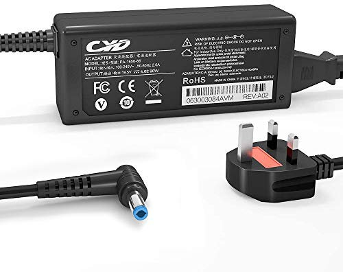 QYD 90W 19V 4.74A Laptop-Charger Replacement for Power Supply Acer Aspire V3-771G E1-571-6801 E1-571 E1-571G TravelMate 7740Z 7740Z-P622G25MN 7740Z-P603G32MN 5750G Notebook DC Power Adapter Cord