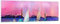 Panorama Bilder auf Glas 160x50cm Glasbild Segelboot See Groß XXL Wanddeko Bild im Glas Schlafzimmer Küche Wandbilder Dekoration Wohnzimmer Modern Wall Decor Wand Kunstdruck Art GAB160x50-4099