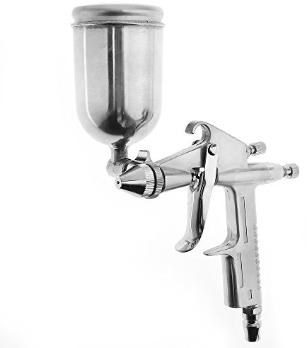 ChgImposs Mini Pistolet à Peinture pneumatique avec buse de 0,5 mm de diamètre pour Cuir et Peinture Murale