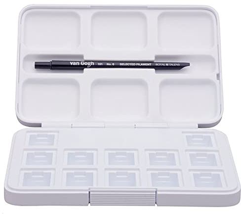 Van Gogh Aquarellfarbe Taschenbox wei FR 12 Npfe - leer