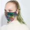 Yienate Glitzernde Pailletten-Maske, Halloween-Maske, Ball, Party, Nachtclub, Gesichtsmaske, modische Dekoration, Maske, Schmuck für Damen und Mädchen (bunt)