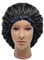 ELEBOX Jumbo Shower Cap XL Double-Layer Satin Bonnet Sleep Cap for Braids Waterproof Bath Caps Reusable Shower Hat