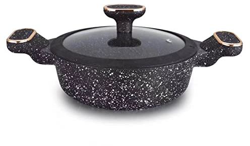 Cocotte anti-adhésive avec revêtement céramique granit 4 l Ø 28 cm Design céramique