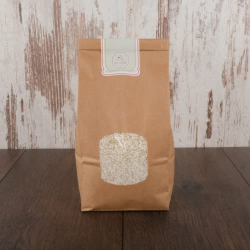süssundclever.de® Bio Buchweizengrütze | 1,0 kg | aus Deutschland | Buckwheat OATS | plastikfrei und ökologisch-nachhaltig abgepackt