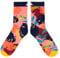 cup of sox Lustige Socken mit Dschungel Urwald, Bunte Geschenksocken in der Pappbecher für Männer und Frauen, 45-48