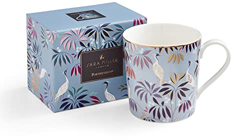 Portmeirion Home & Gifts Sara Miller London - Sky Blue Mug - Crane Garden (SMIS78914-XG)