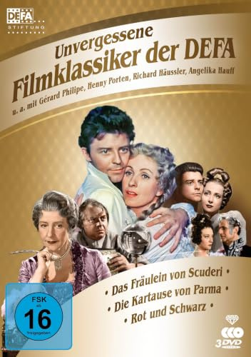 Unvergessene Filmklassiker der DEFA. 3 DVDs.