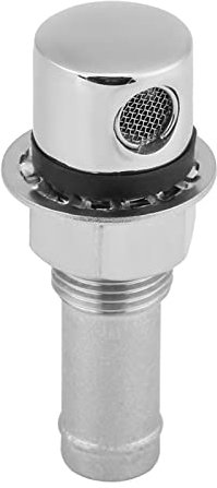 EBTOOLS Stainless Steel Marine Boat Straight Fuel Gas Tank Vent With Mounting Gasket Hardware Fitting fuel breather vent 3 8 outside dimensions holding tank filter marine