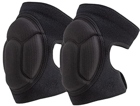 Stronrive Rodilleras de Lucha Libre, Rodilleras Deportivas anticolisión EVA espesantes, Rodilleras Protectoras para Bailarines, Rodilleras para Voleibol, Correr, arrodillarse, Caminar, Bailar, 1 par