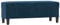 vidaXL Sitzbank Bettbank Polsterbank Flurbank Bank Betthocker Beistellbank Garderobenbank Fußhocker Wohnzimmer Blau 100x35x41cm Samt